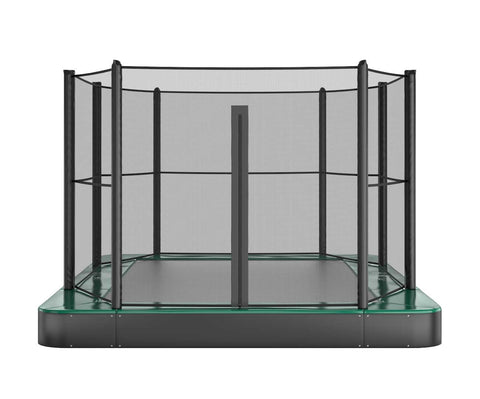 Image of 11ft x 8ft Akrobat Flat In-Ground Trampoline