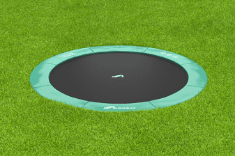 Image of 14ft Round Akrobat Primus Flat In-Ground Trampoline
