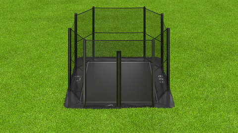 Image of 11ft x 8ft Akrobat Flat In-Ground Trampoline