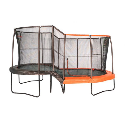 Image of JumpKing 10'x17' Multi-Level Oval Trampoline