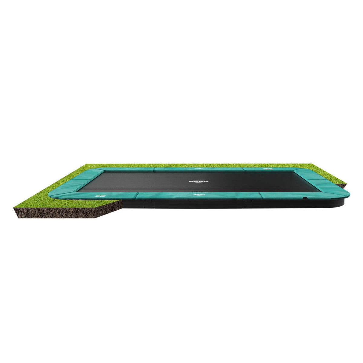 Berg Ultim Champion FlatGround 16ft In-Ground Trampoline