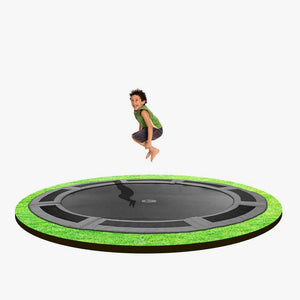 Round 10ft In-Ground Trampoline by Capital Play
