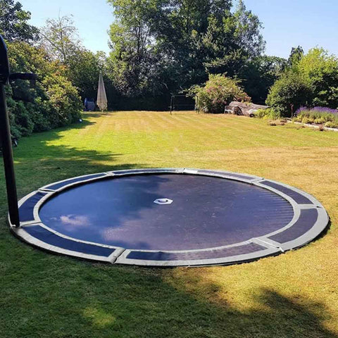 Round 14ft In-Ground Trampoline by Capital Play