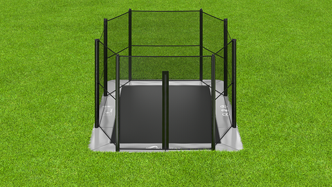 Image of 10ft x 6ft Akrobat Primus Flat In-Ground Trampoline