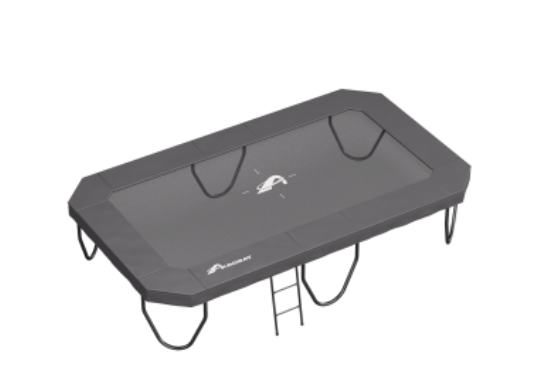 17ft x 10ft Akrobat PLUS Challenger Above Ground Trampoline