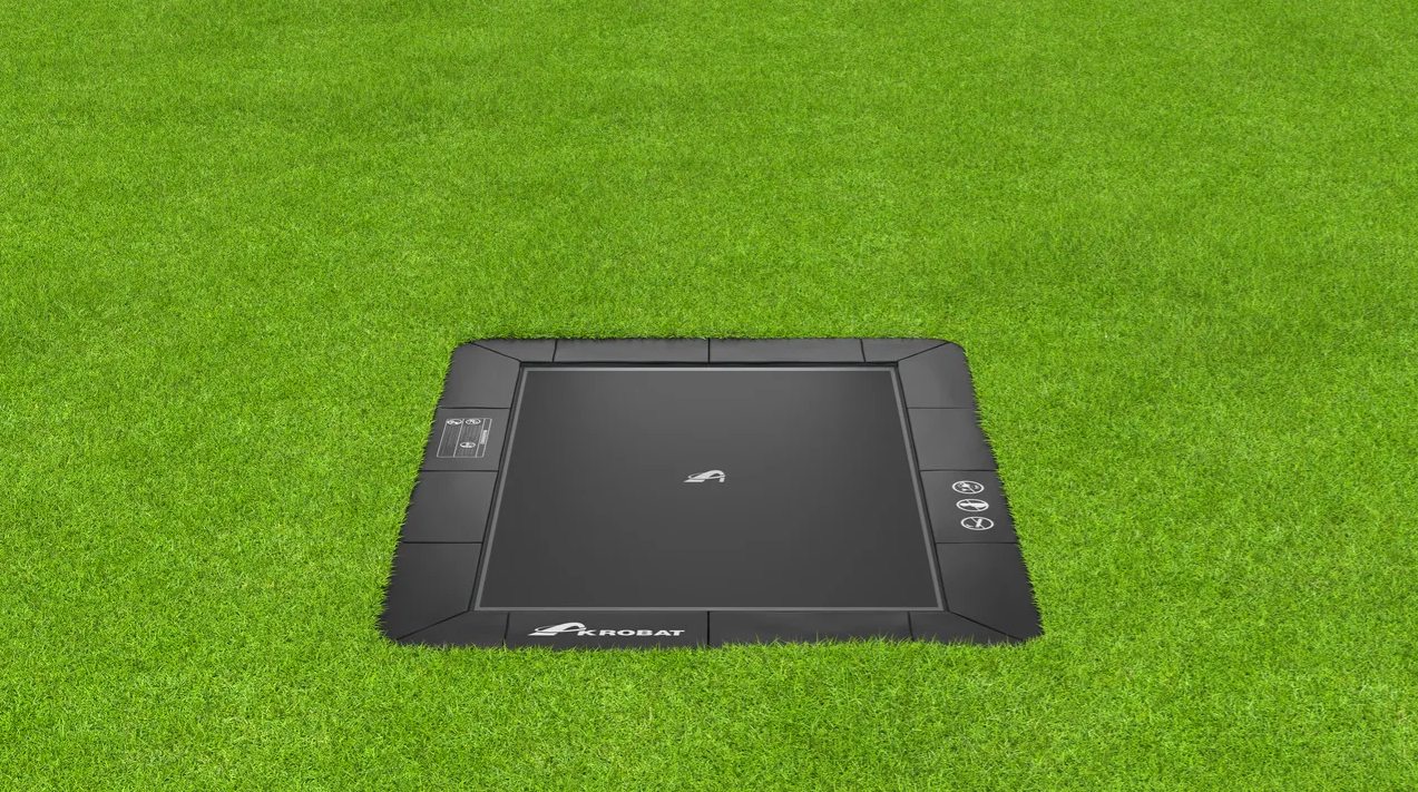 10ft x 6ft Akrobat Primus Flat In-Ground Trampoline