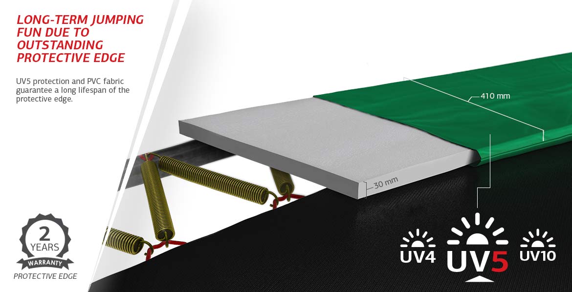 Berg Ultim Champion FlatGround 16ft In-Ground Trampoline
