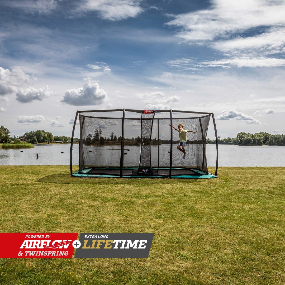 BERG Champion In-Ground Trampoline