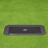 Akrobat 17ft x 10ft Primus Flat Plus In-Ground Trampoline Special Edition – Black Pad with Black Mat