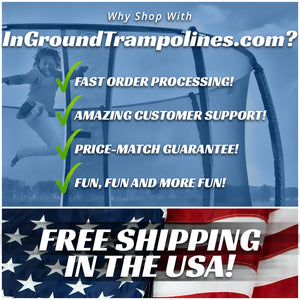 in ground trampoline for sale