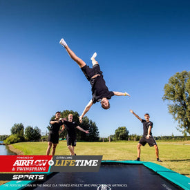 Berg Ultim Champion FlatGround 16ft In-Ground Trampoline
